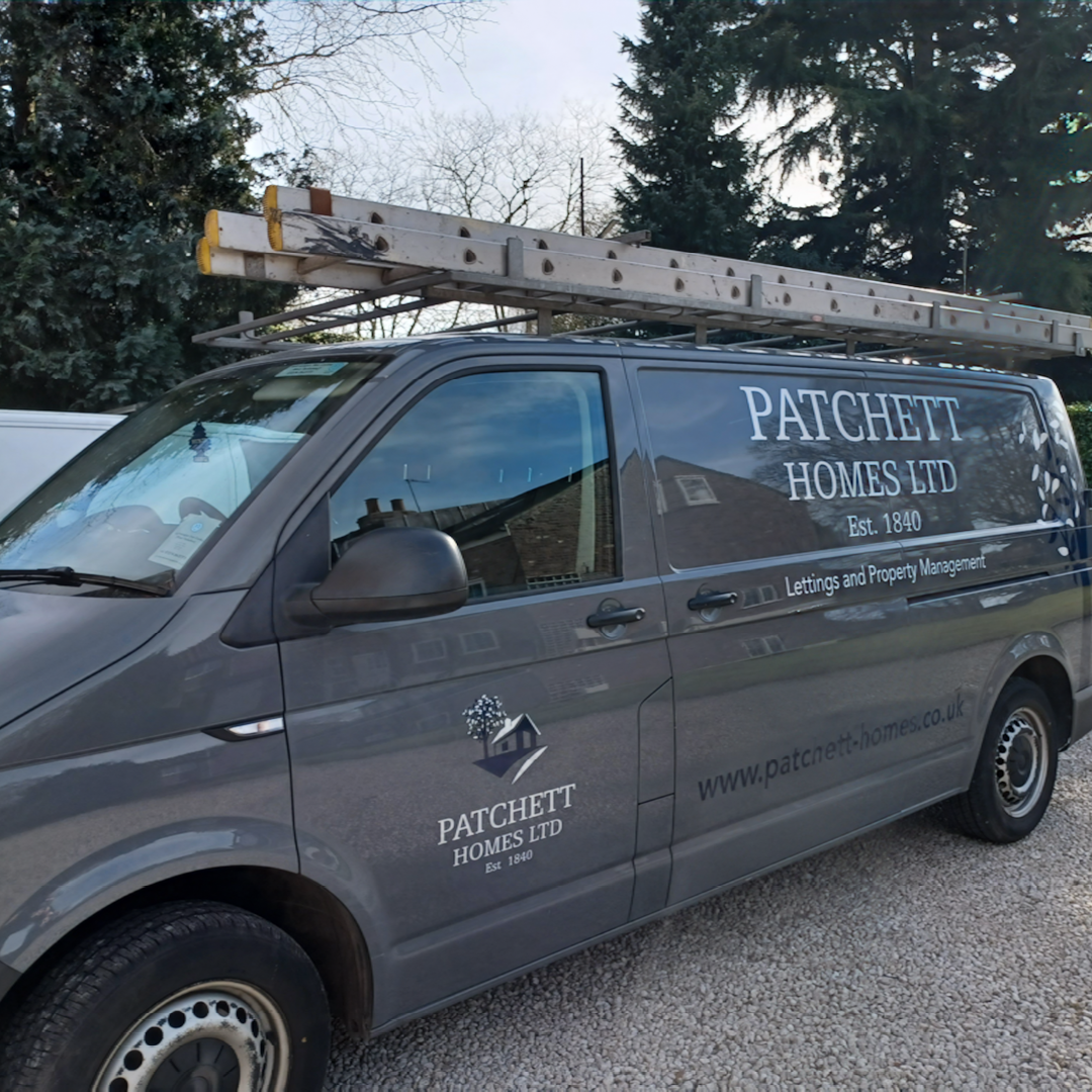 Patchett Homes maintenance van